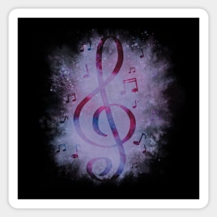 Music clef Sticker